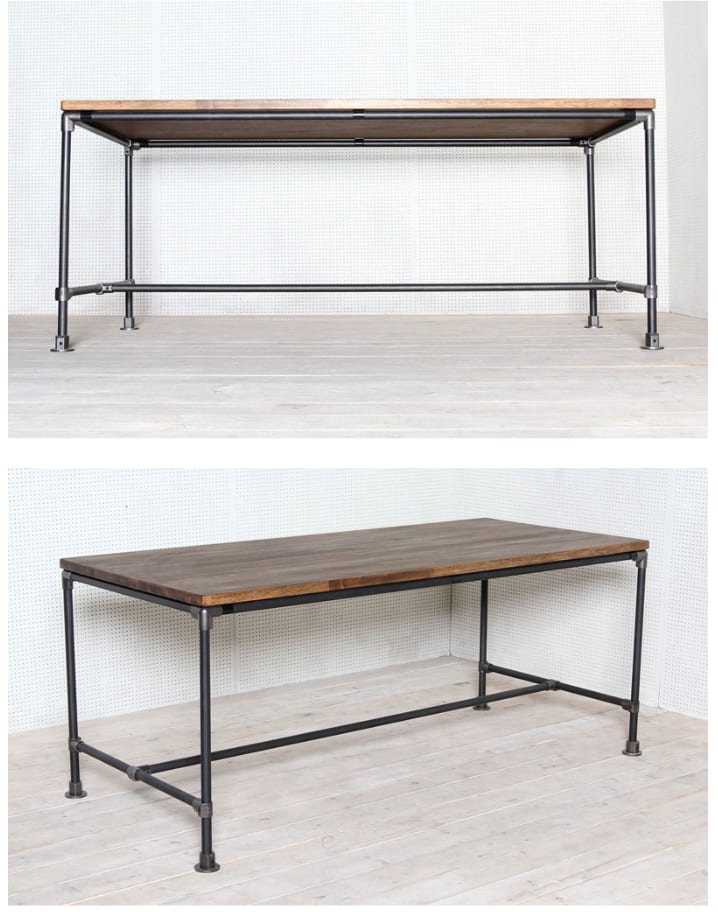 상상 디자인을 실현한 파이프 가구 인테리어 아이디어