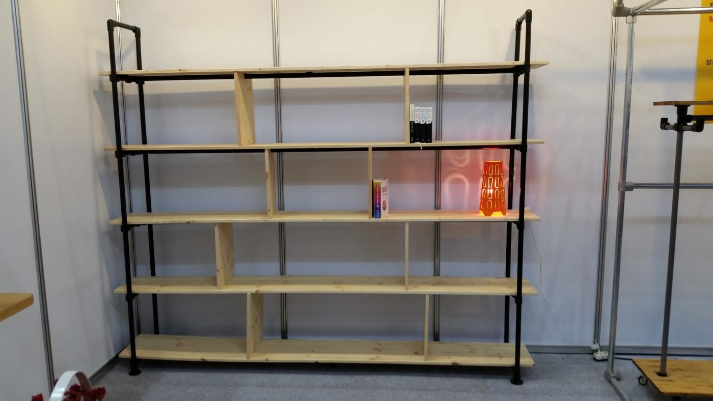 파이넥트 전시 부스의 혁신적인 하루 용접 없이 설치부터 해체까지